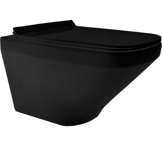 Изображение товара Унитаз-подвесной ESBANO ONIX черный матовый ESUPONIXBM