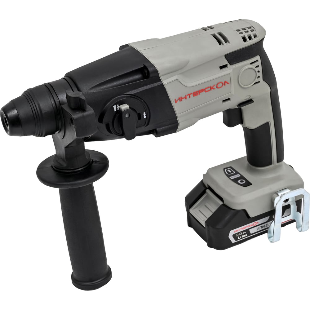 Изображение товара Перфоратор ИНТЕРСКОЛ ПА-18/18Л2 с двумя аккумуляторами Li-Ion