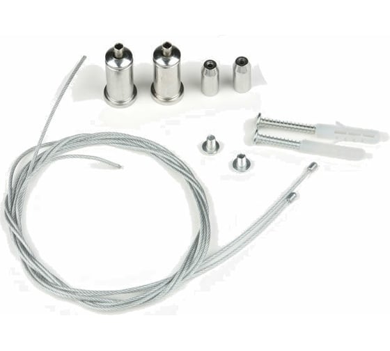 Изображение товара Комплект крепления для монтажа светильников Uniel UFL-H02 SILVER 100 POLYBAG UL-00002100