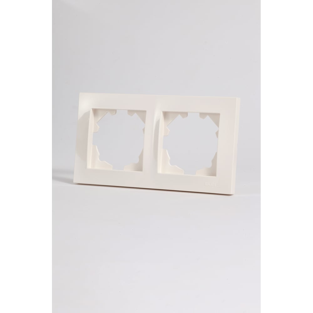 Изображение товара Рамка для кабель-каналов Elbi Vega Белый 2 поста IP20