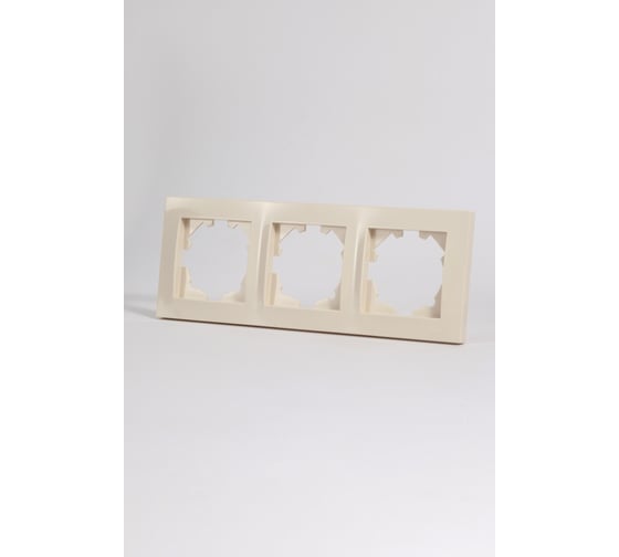 Изображение товара 3-я рамка Elbi Vega Кремовый 510-010300-227