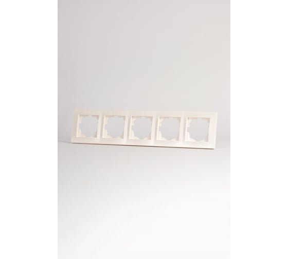 Изображение товара 5-я рамка Elbi Vega Белый 510-010200-250