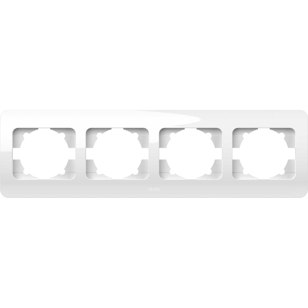 Изображение товара 4-я рамка Elbi Jazz белый 508-000200-228 для электромонтажа