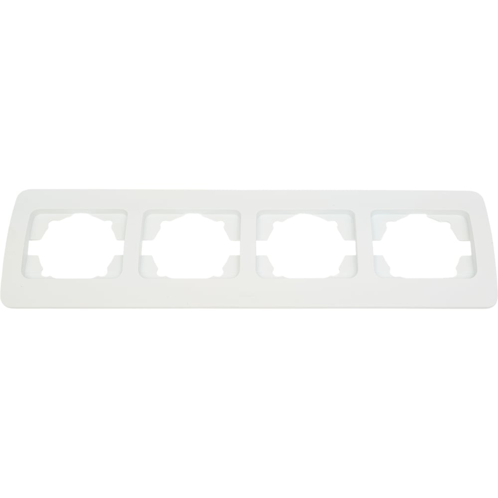 Изображение товара 4-я рамка Elbi Jazz Матовый белый для кабельных систем 508-006200-228