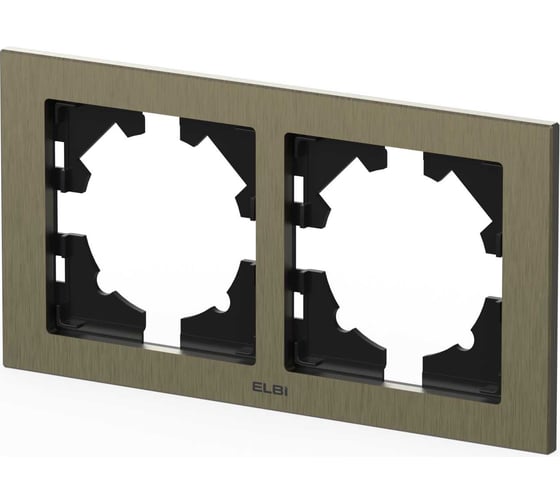 Изображение товара 2-я рамка Elbi Arya Бронза 511-021100-226