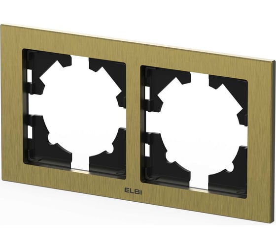 Изображение товара 2-я рамка Elbi Arya Золото 511-021200-226