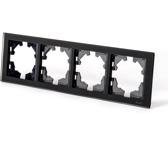 Изображение товара 4-я рамка Elbi Arya Матовый Черный 511-023700-228