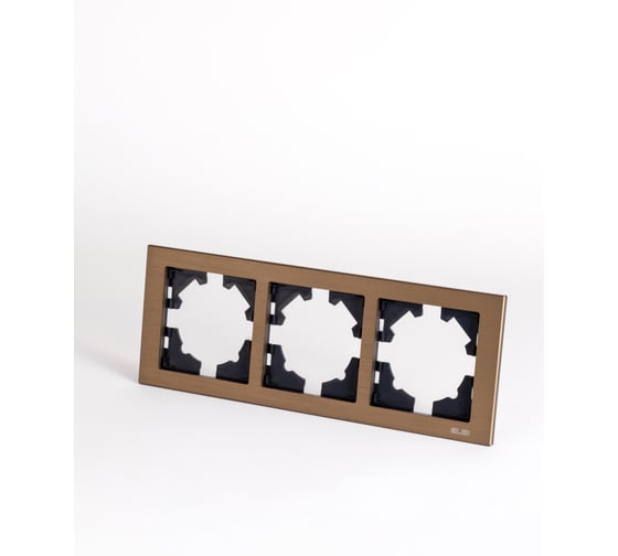 Изображение товара 3-я рамка Elbi Arya Бронза 511-021100-227