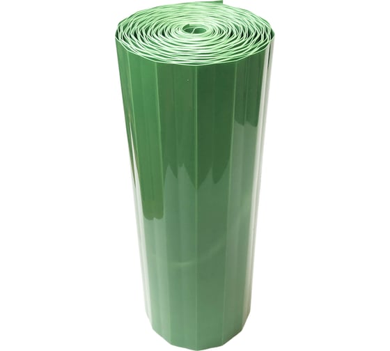 Изображение товара Бордюрная лента Дачная мозаика гофрированная, зеленая 11997