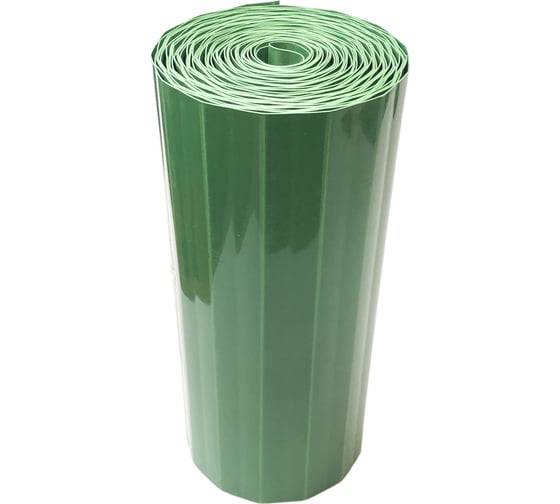 Изображение товара Бордюрная лента Дачная мозаика гофрированная, зеленая 11976