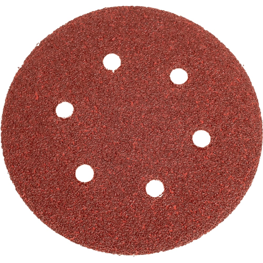 Изображение товара Круг шлифовальный на липучке перфорированный 150 мм P40 50 шт YATO YT-834581