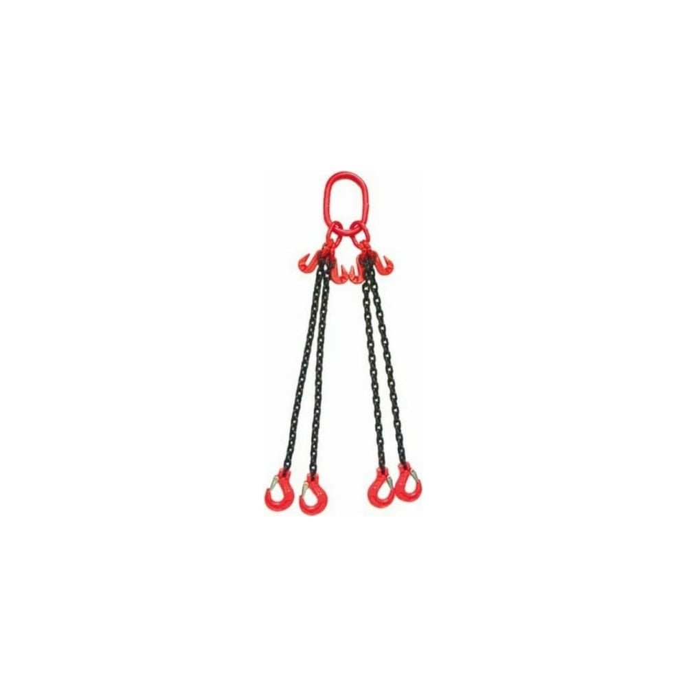 Изображение товара Цепной четырехветвевой строп ООО ПКФ Сварком 4СЦ-6,7 т. 8 м надежный грузоподъемный инструмент