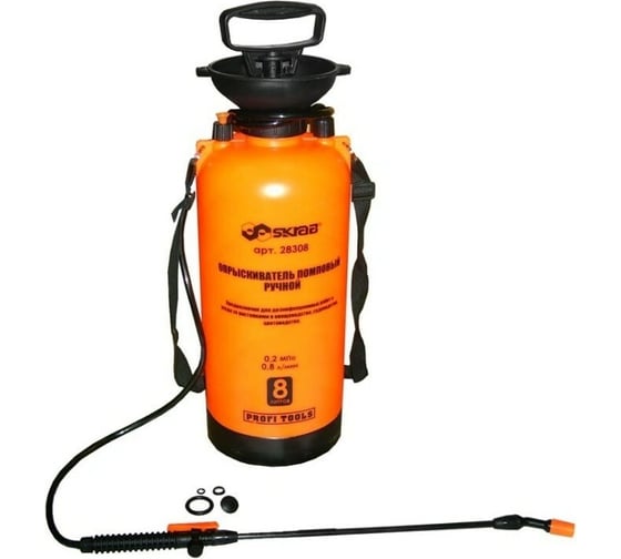 Изображение товара Ручной помповый опрыскиватель SKRAB 8 л 28308