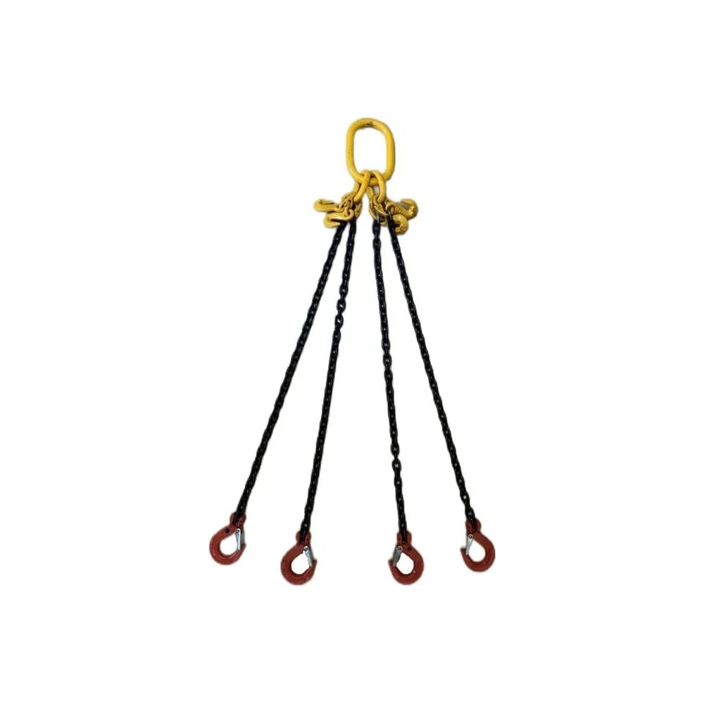 Изображение товара Цепной четырехветвевой строп 4СЦ-4,25 т 7 м с укороченными крюками ПАУК
