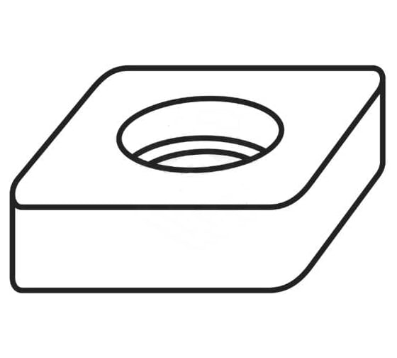 Изображение товара Опорная пластина S13BS Standard Debever Machining Solutions DB-S-SS13BS
