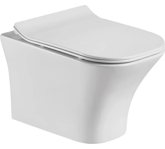 Изображение товара Инсталляция с подвесным унитазом CULTO PABLO, панель смыва черная УТ-999012066_1