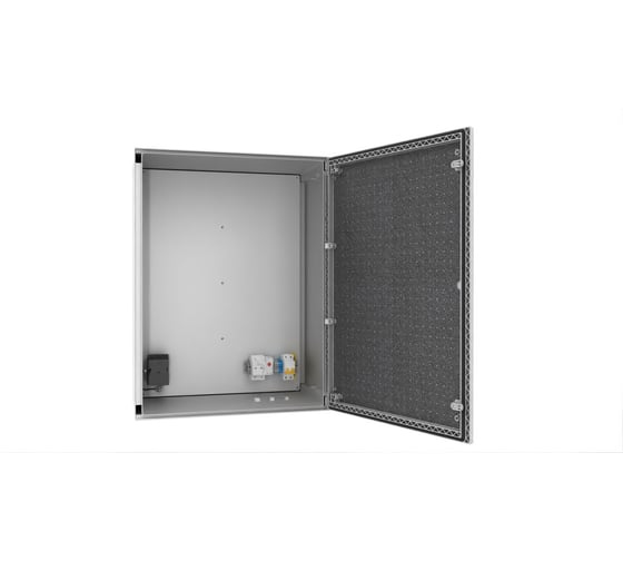 Изображение товара Уличный термошкаф с обогревом АМАДОН внешние габариты, мм: Ш600 х В800 х Г300. ТШО130-60.80.30-PL