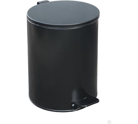 Изображение товара Урна с педалью Титан Мета 15л, черный 4607078088235
