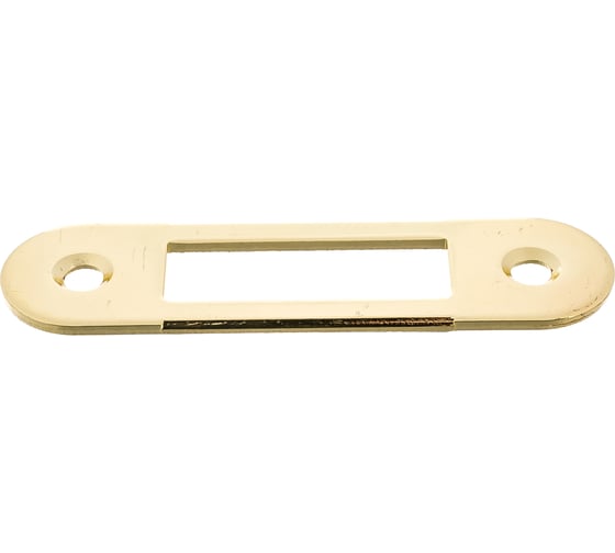 Изображение товара Ответная планка НОРА-М 503.18 золото 82мм 8570