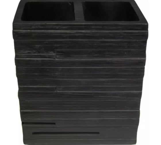 Изображение товара Стаканчик для зубных щеток RIDDER Brick черный 22150210