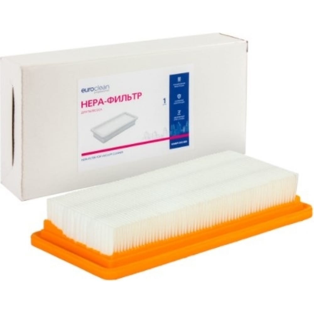 Синтетический hepa-фильтр для пылесоса Karcher EURO Clean пароочиститель karcher