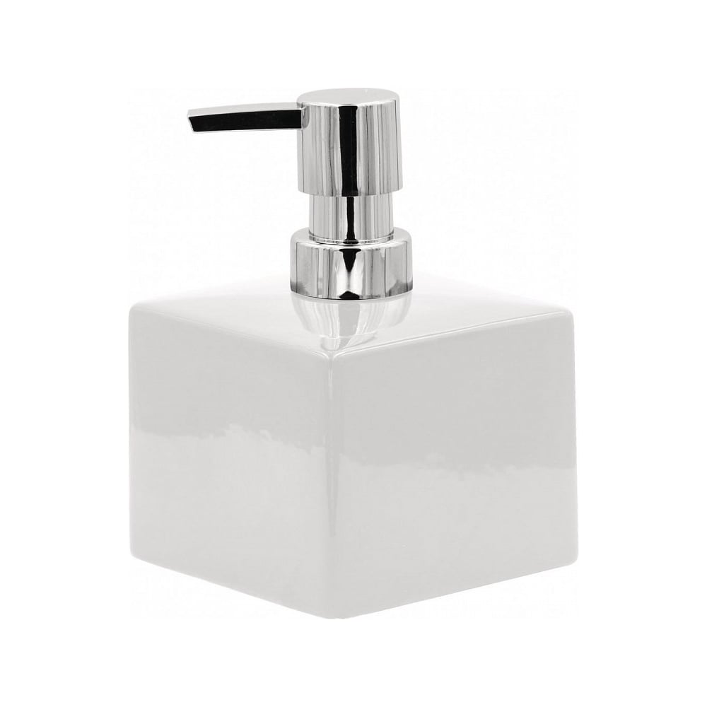 фото Дозатор для жидкого мыла ridder cube белый 2135501