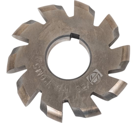 Изображение товара Фреза фасонная полукруглая вогнутая (80х12х27 мм; R=6; Z=10) ИНСТУЛС 00001261611