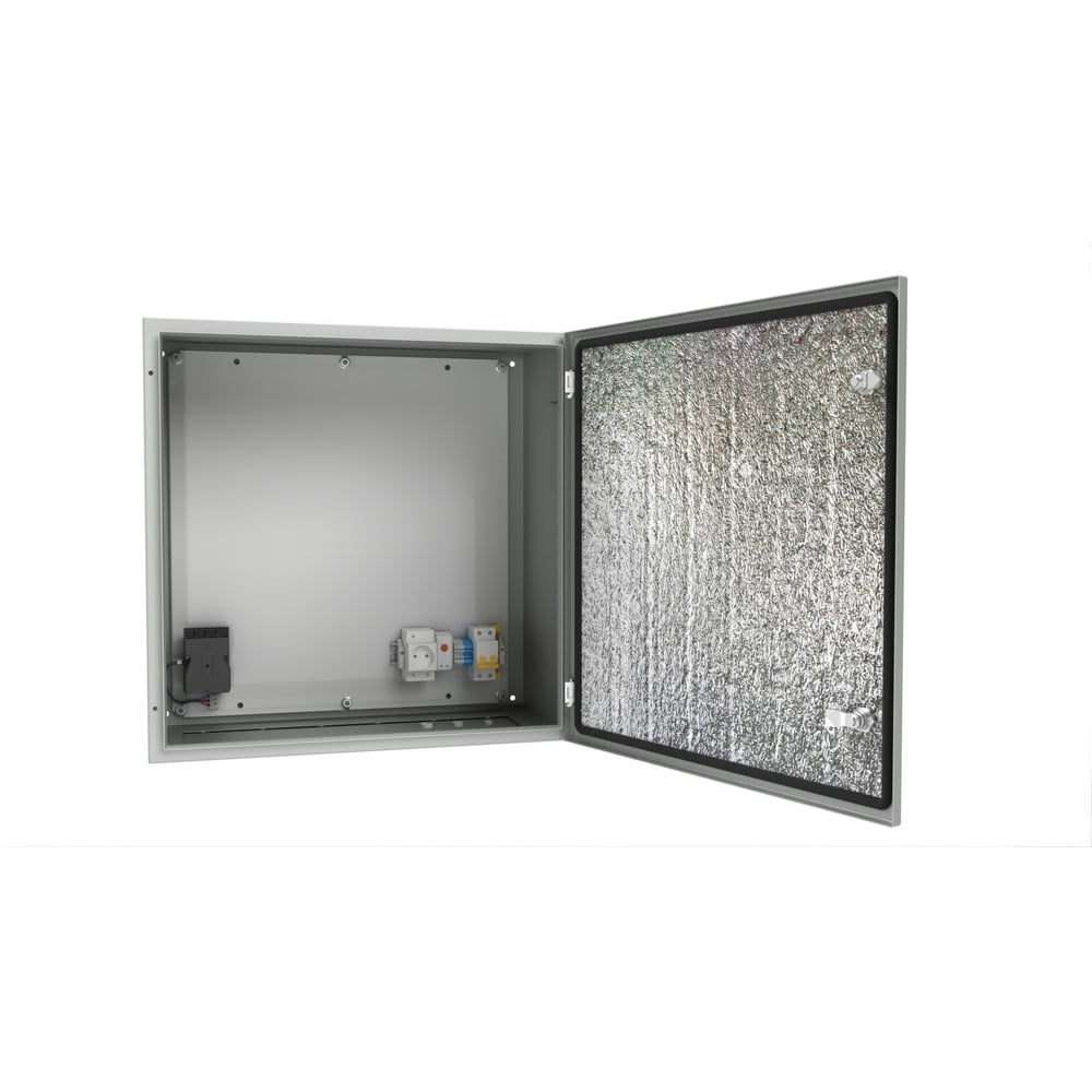 Изображение товара Уличный термошкаф с обогревом АМАДОН внешние габариты, мм: Ш600 х В600 х Г300. ТШО130-60.60.30-ST