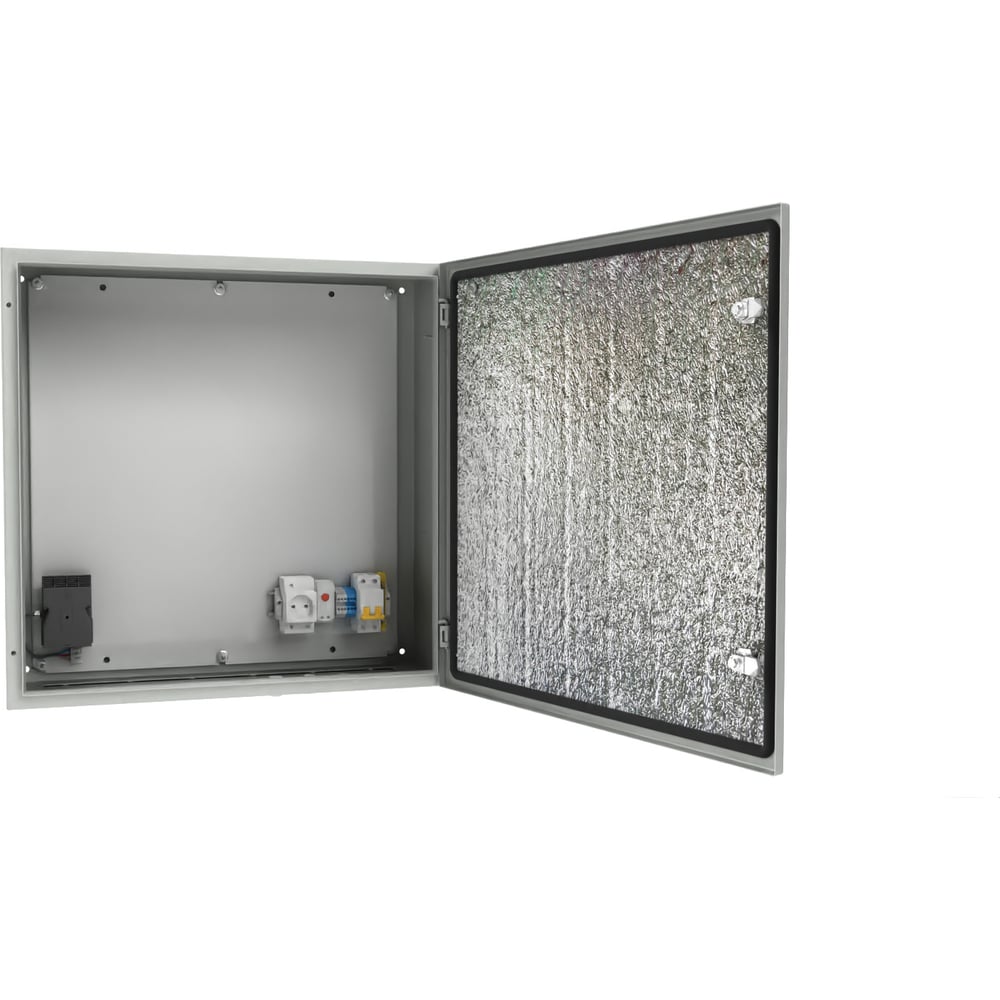 Изображение товара Уличный термошкаф с обогревом АМАДОН внешние габариты, мм: Ш600 х В600 х Г210. ТШО130-60.60.21-ST