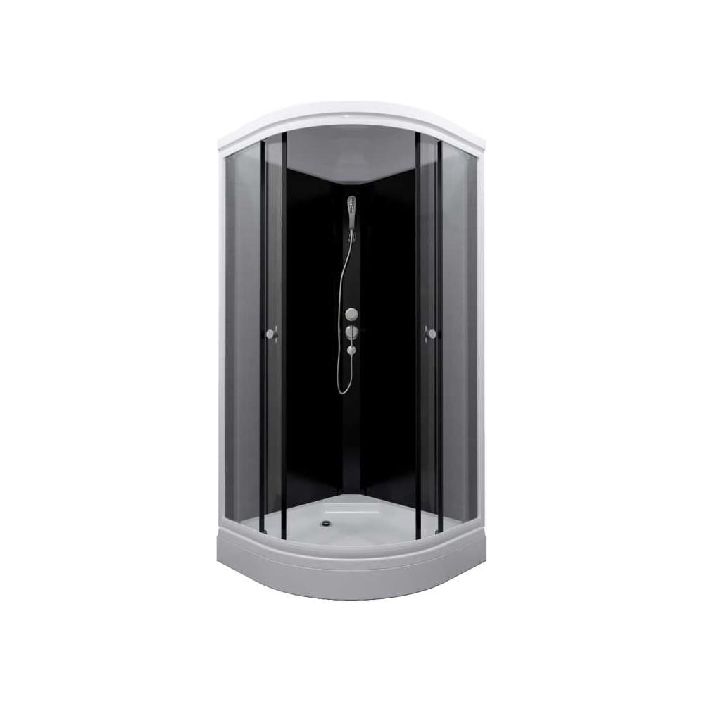 Изображение товара Душевая кабина MARONI OMBRA SR88L-GLS-DN4 88x88 см с сифон