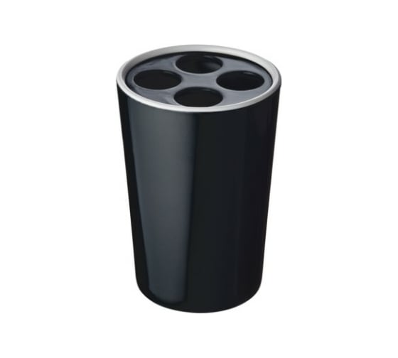Изображение товара Стаканчик для зубных щеток RIDDER Fashion черный 2001210