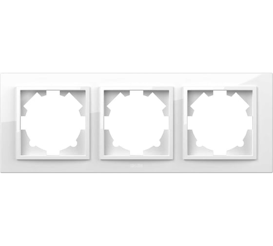 Изображение товара Рамка Elbi Zena Белоснежный 3-я 500-015600-227
