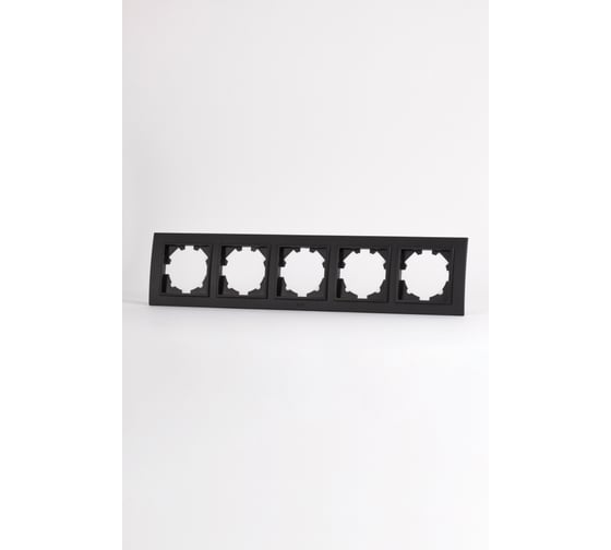 Изображение товара Рамка Elbi Zena Черный Матовый 5-я 500-014800-250