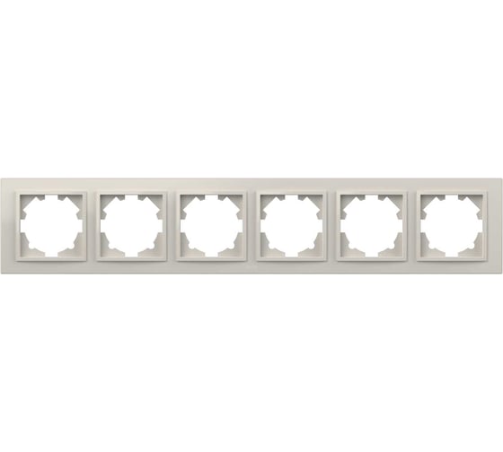 Изображение товара Рамка Elbi Zena Белый 6-я 500-010200-252