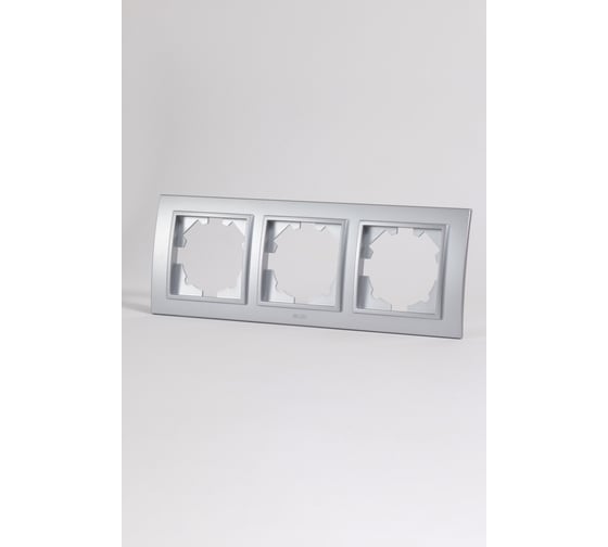 Изображение товара Рамка Elbi Zena Серый Металлик 3-я 500-011000-227