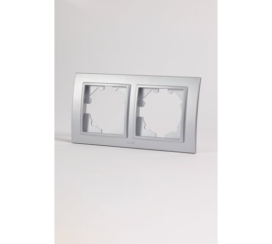 Изображение товара Рамка Elbi Zena Серый Металлик 2-я 500-011000-226