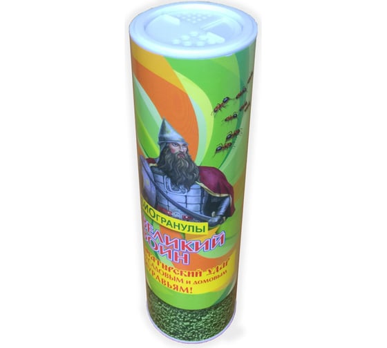 Изображение товара Биогранулы Ваше Хозяйство Великий воин от муравьев 300г 4680104302314