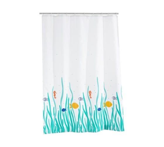 Изображение товара Штора для ванных комнат RIDDER Atlantis цветной 180x200 46930