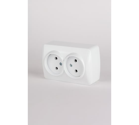 Изображение товара 2-я розетка Elbi Alsu 7 белый без заземления 504-010200-908