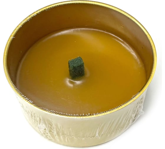 Изображение товара Свеча уличная EUROHOUSE Антимоскитная с запахом Цитронеллы 100х45мм, 120г 16438