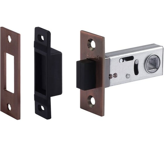 Изображение товара Дверная магнитная защелка НОРА-М С-50М старая медь 14877