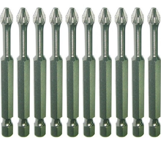 Изображение товара Биты торсионные (10 шт; PH2; 90 мм) SKRAB 43858