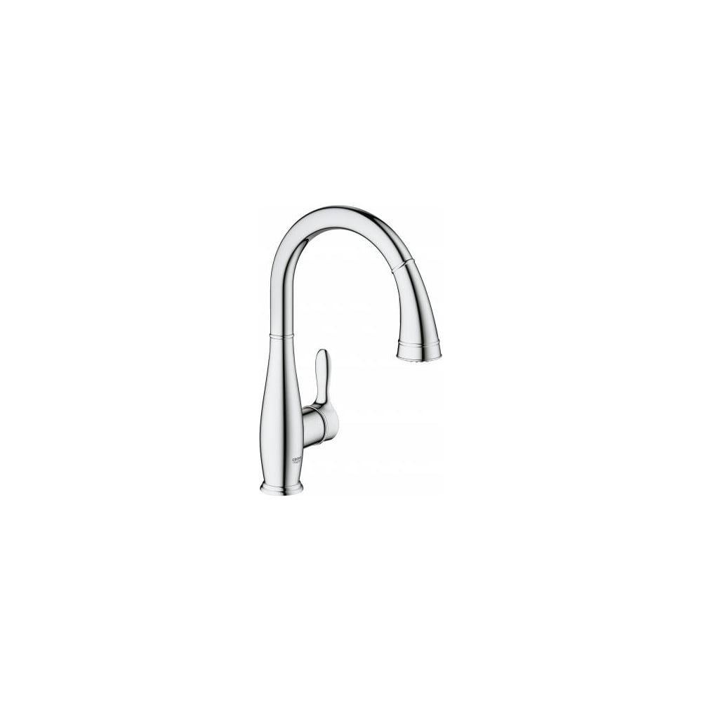 фото Смеситель для мойки grohe parkfield с выдвижной лейкой 30215001