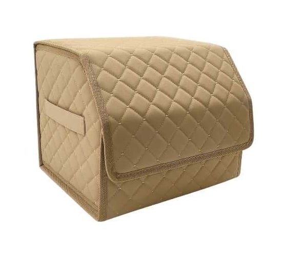 Изображение товара Органайзер для авто DEFLY 35*29*29 бежевый/бежевая отстрочка OA35-6-6