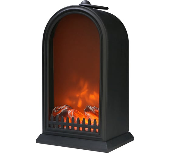 Изображение товара Светодиодный камин NEON-NIGHT Фьюжн с эффектом живого огня 14,7x11,7x25см батарейки 2хС USB 511-039