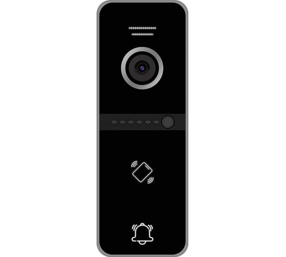 Изображение товара Вызывная панель для видеодомофона со СКУД Novicam FANTASY MR FHD BLACK 4890