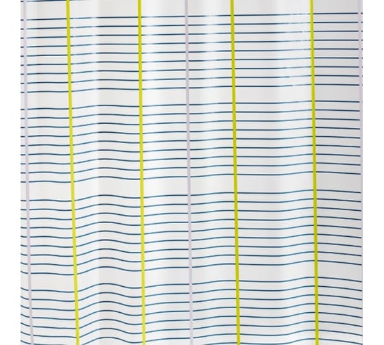 Изображение товара Штора для ванных комнат RIDDER Classique цветной, 180х200 32650