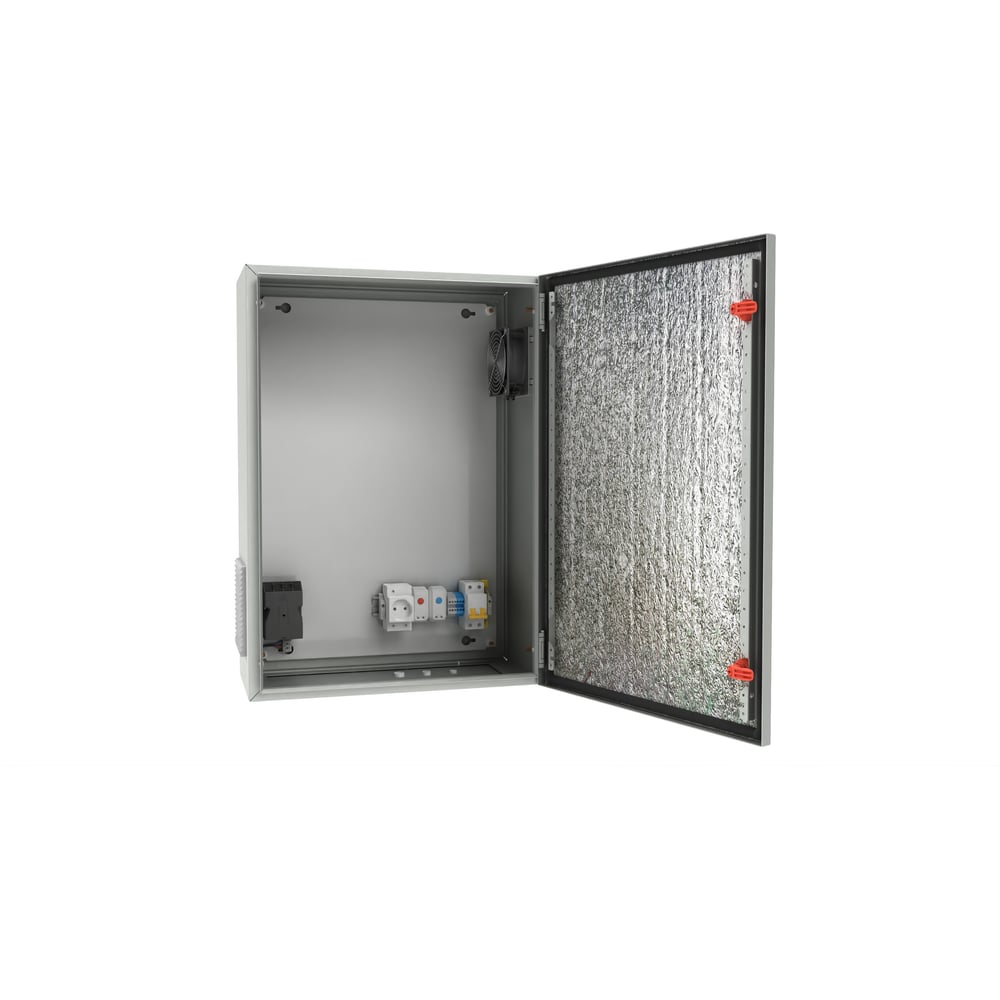 Изображение товара Уличный термошкаф с обогревом и вентиляцией АМАДОН внешние габариты, мм: Ш500 х В700 х Г250 ТШВ132-507025-ST