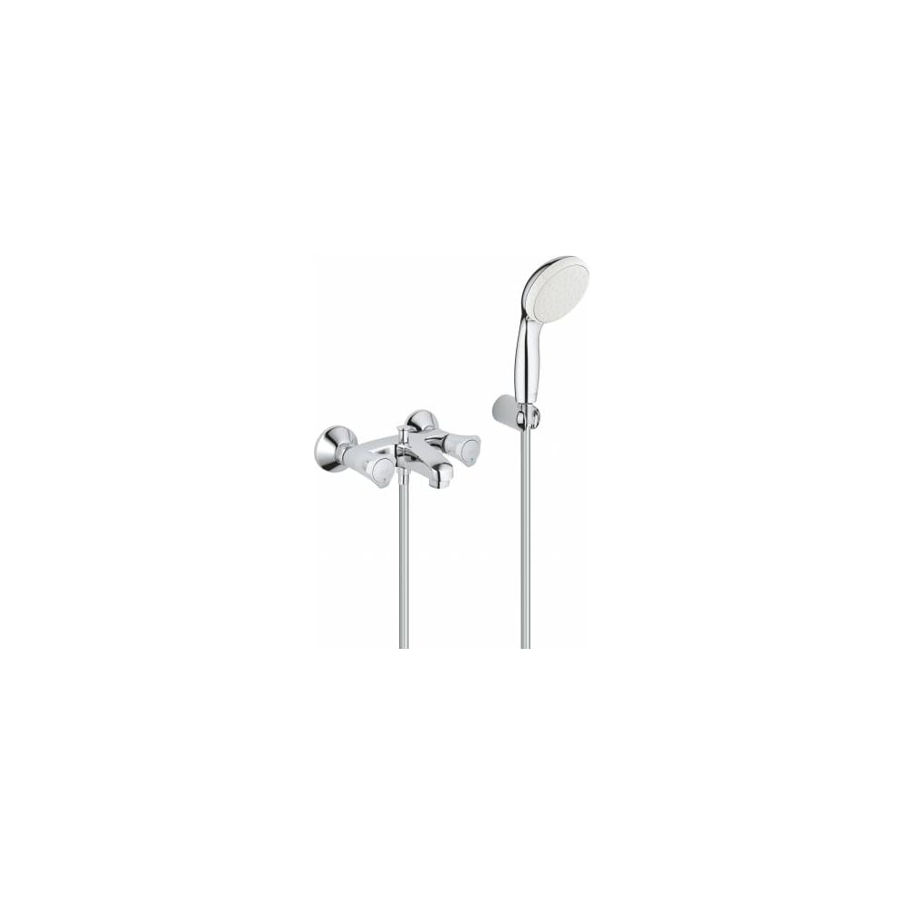 фото Смеситель для ванны с душевым гарнитуром grohe costa l 2546010a