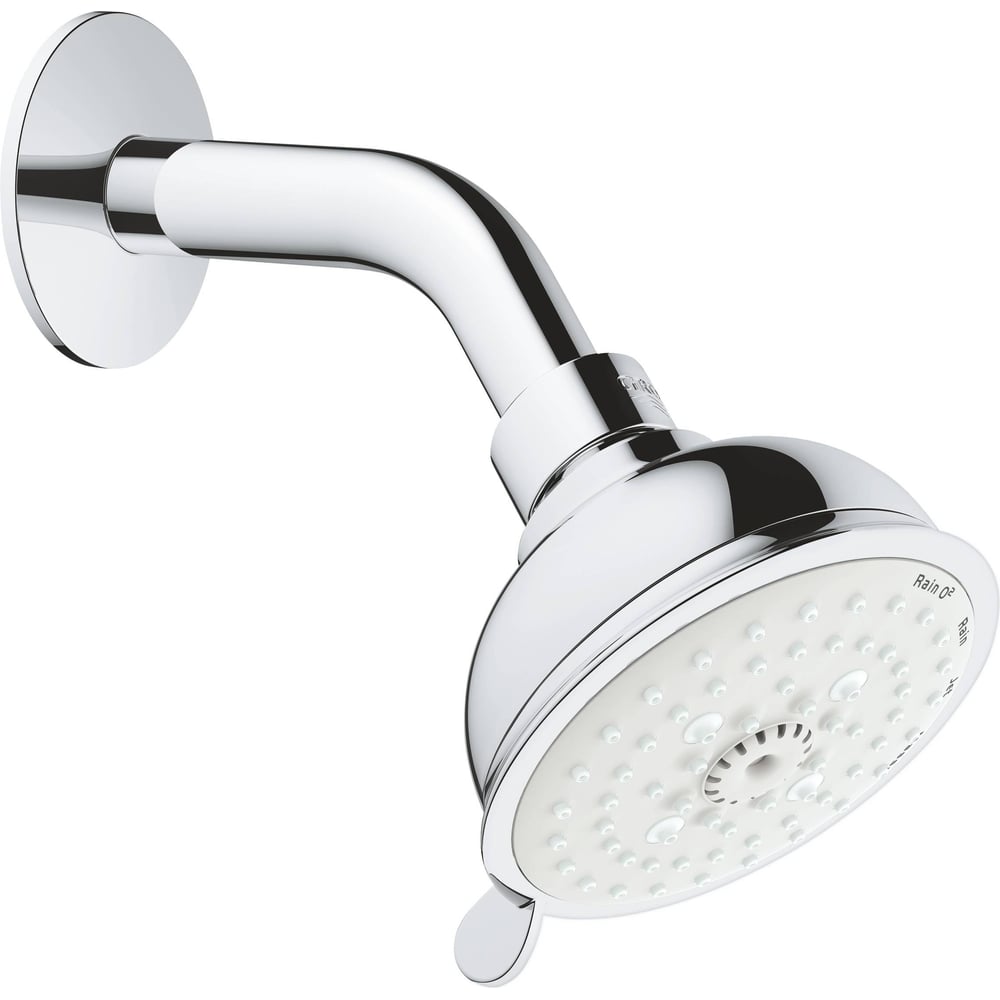 фото Верхний душ grohe new tempesta rustic 100 iv с душевым кронштейном 26089001